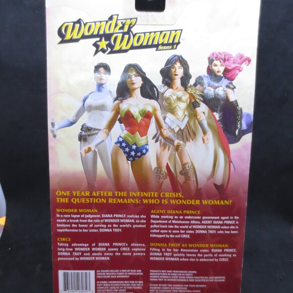 Agent Diana Prince Wonder Woman DC Direct Series 1 Action Figure - Brand New - Picture 2 of 2